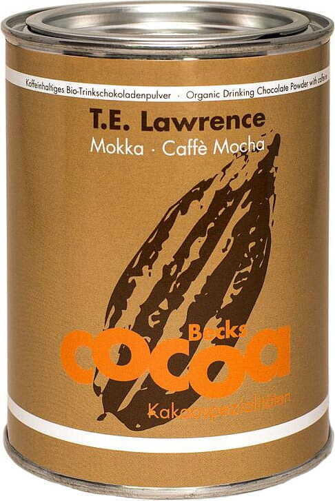 Chocolat à boire Moka équitable sans gluten BIO 250 g - BECKS CACAO