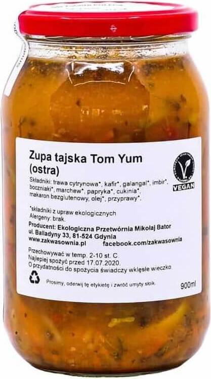 Soupe de tom épicée thaï - miam BIO 900 ml - ALUMINIUM