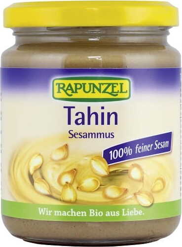 Tahina (pâte de sésame) BIO 250 g - RAIPONCE