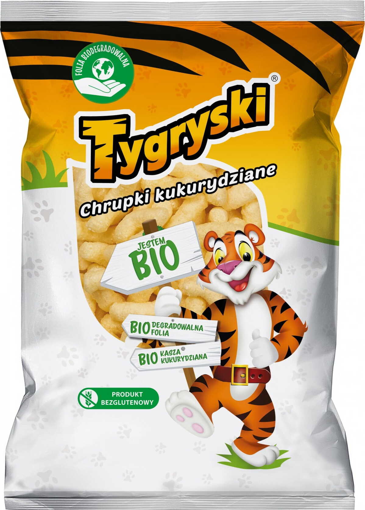 Chips de maïs tigres sans gluten BIO 50 g TBM