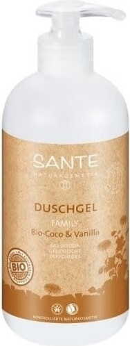Gel douche écologique noix de coco et vanille 500 ml - SANTE