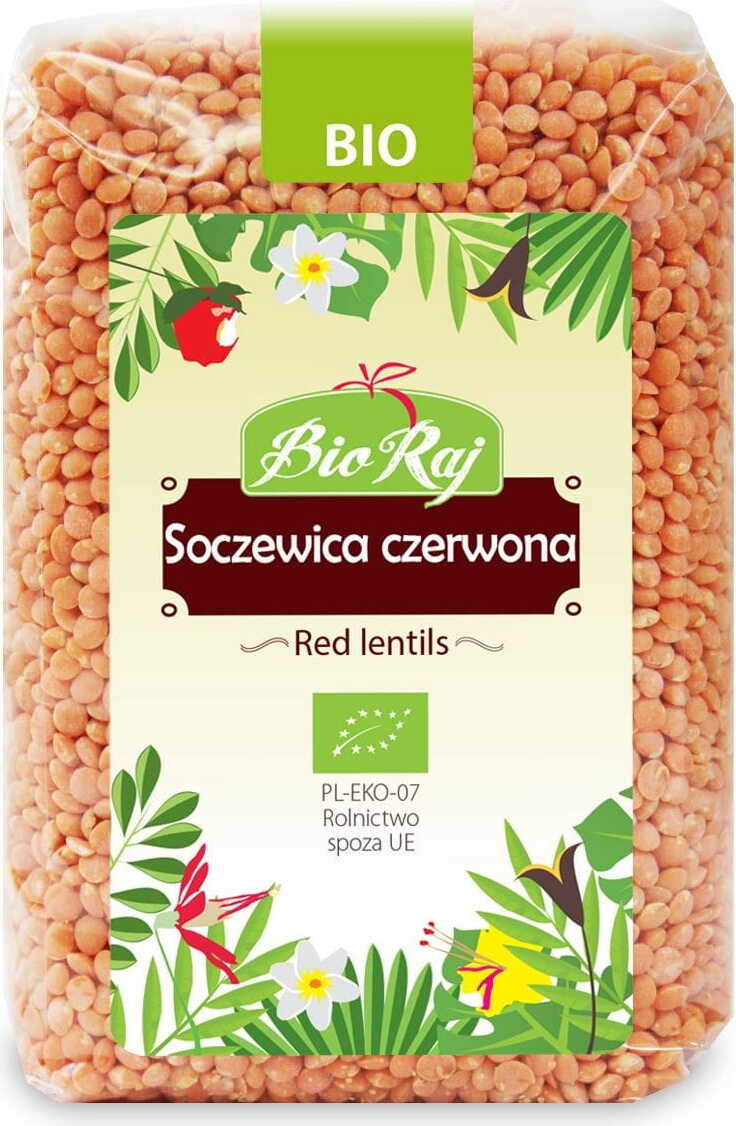 Lentilles corail BIO 500 g - BIO RAJ