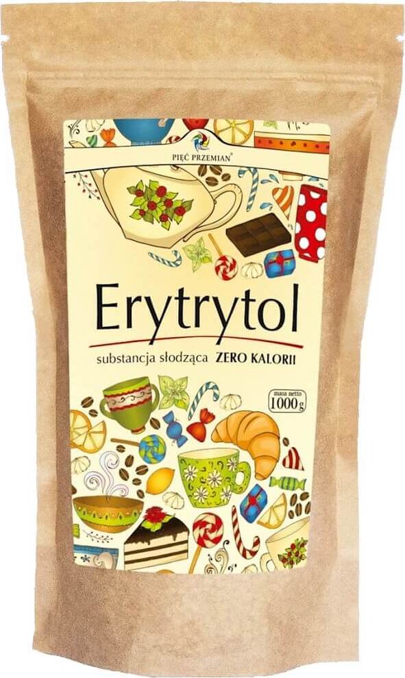 Sac en papier érythritol 1000 g CINQ CHANGEMENTS