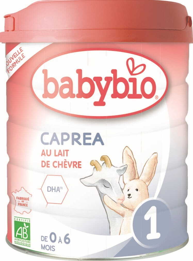 Lait de chèvre initial pour nourrissons de 0 à 6 mois BIO 800 g BABYBIO
