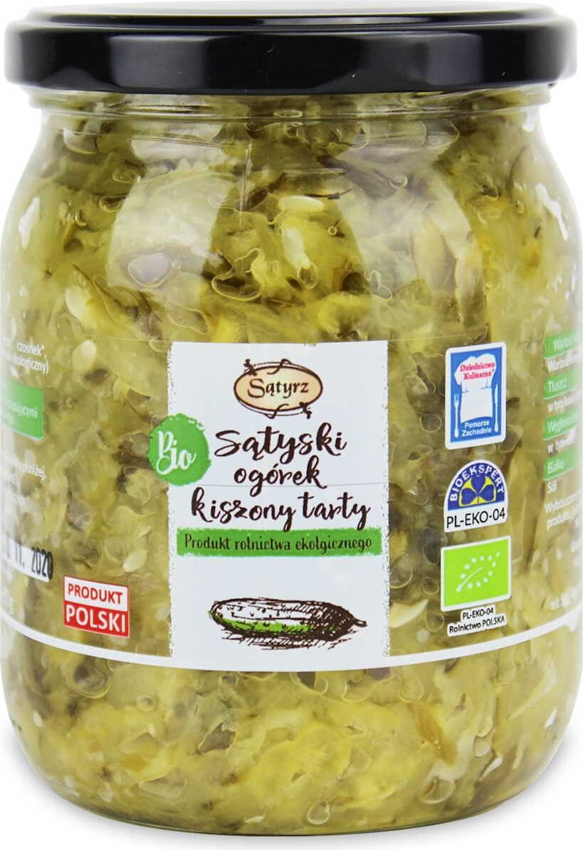 Concombre mariné BIO 450 g - SĄTYRZ