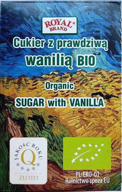 Sucre vanillé BIO 70 g - ROYAL BRAND