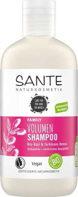 Shampoing volumateur baie de goji et henné éco incolore 250 ml - SANTE