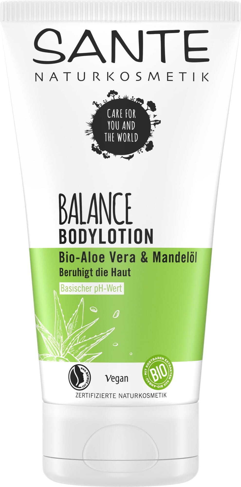 Lait Corps Balance Aloe et Huile d'Amande Eco 150 ml - SANTE