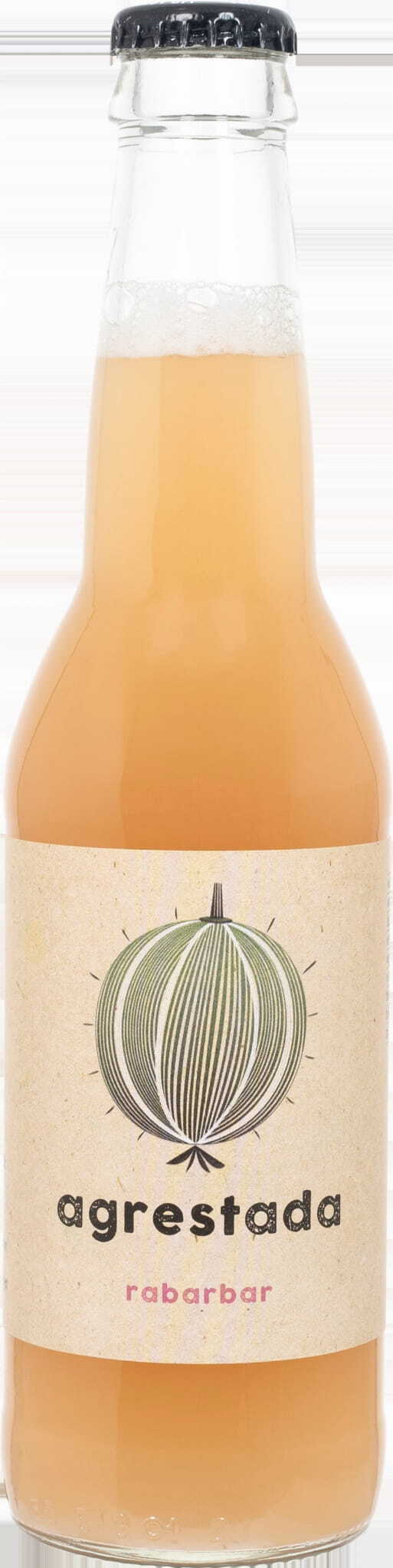 Boisson groseille - rhubarbe BIO 330 ml SAVEURS DE FRUITS