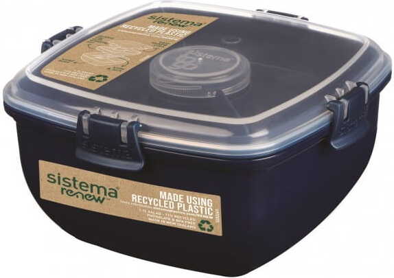 Lunch box marine 11 L + couverts - SISTEMA