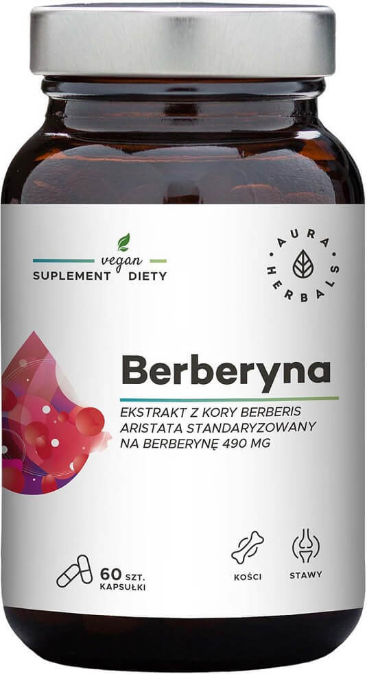 Berbérine 500mg 60 gélules AURA HERBES