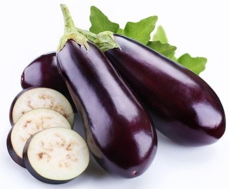 Conditionnement vrac (kg) - aubergine fraîche BIO (environ 3 kg)