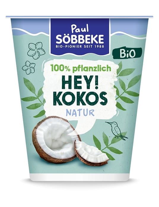 Dessert naturel à la noix de coco BIO 350 g - SOBBEKE