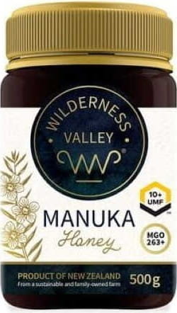 Miel de Manuka UMF 10 + MGO 263 + 500 g WILDERNESS VALLEY LTD