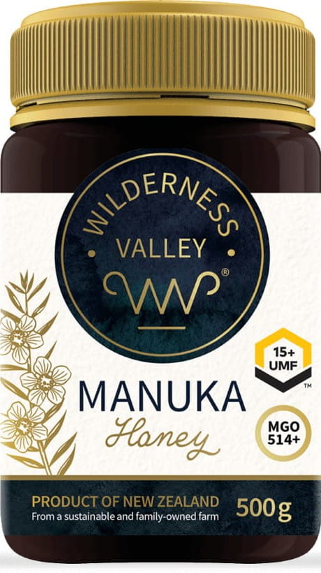 Miel de Manuka UMF 15 + MGO 514 + 500 g WILDERNESS VALLEY LTD