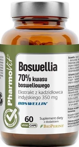 Boswellia 60 gélules, 3309 g - PHARMOVIT