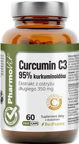 Curcumine 60 gélules, 273 g - PHARMOVIT