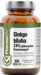 Ginkgo du Japon 60 gélules 1998 g - PHARMOVIT