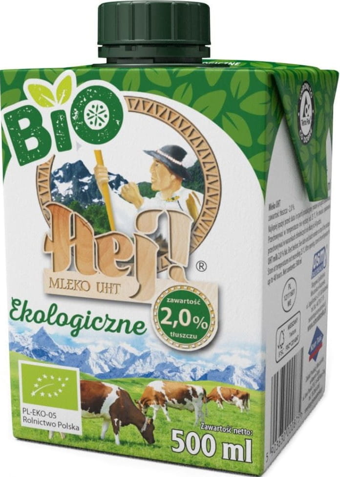 Lait UHT 2% BIO 500 ml - OSM RADOMSKO