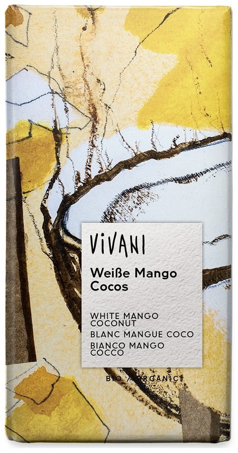 Mangue blanche coco-yogourt chocolat BIO 80 g - VIVANI