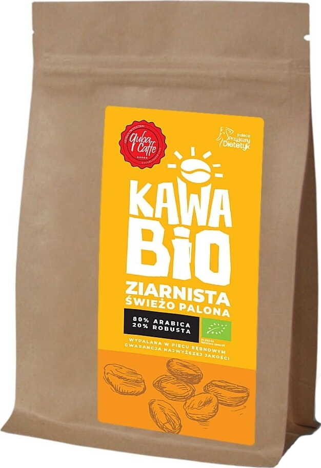 Mélange café Arabica / Robusta 80/20 BIO 250 g - QUBA CAFFE