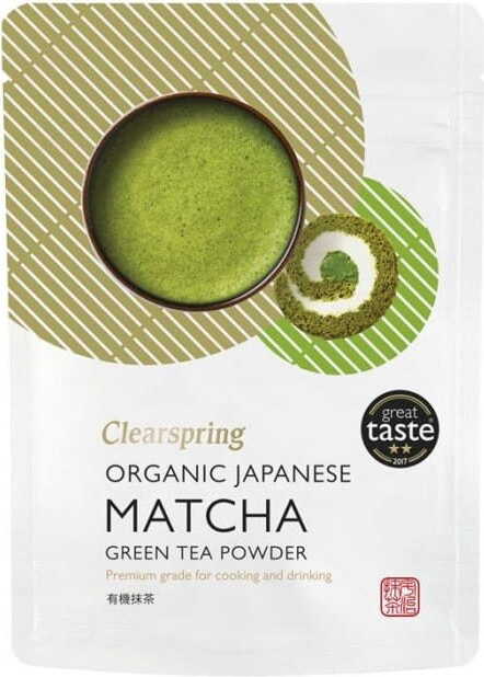 Matcha japonais premium grande en poudre BIO 40g CLEARSPRING