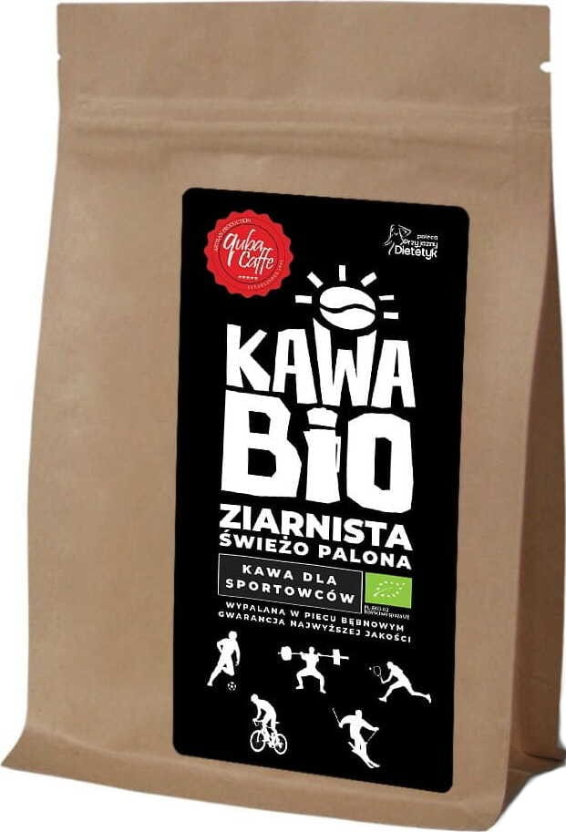 Café arabica / robusta en grains pour sportifs BIO 250 g - QUBA CAFFE
