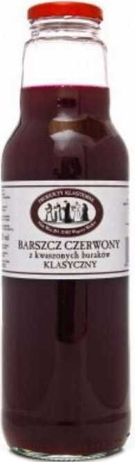 Soupe de betterave aigre classique 750 ml PRODUITS CLASSIQUES