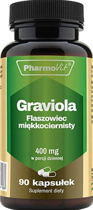 Graviola crème sure douce 400mg 90 gélules PHARMOVIT