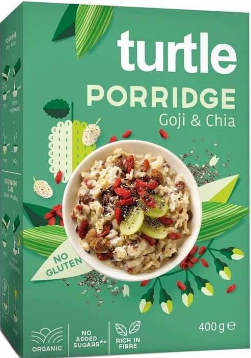 Bouillie de superaliments sans gluten BIO 400 g - TURTLE