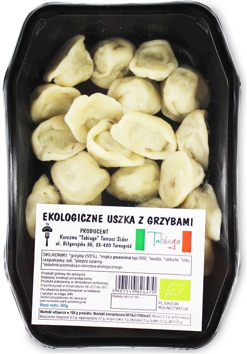 Tortellini aux champignons BIO 300 g - KARCZMA TABIAGO