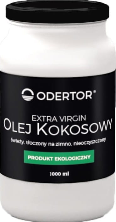 Huile de coco extra vierge biologique pressée à froid BIO 1000ml ODERTOR