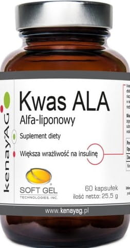 Acide alpha-lipoïque ala 100mg 60 gélules KENAY