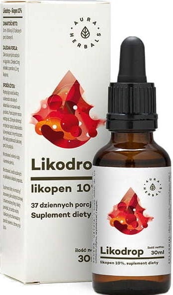 Lycopène 10% Lycodrop 10% 37 portions 30ml AURA HERBALS
