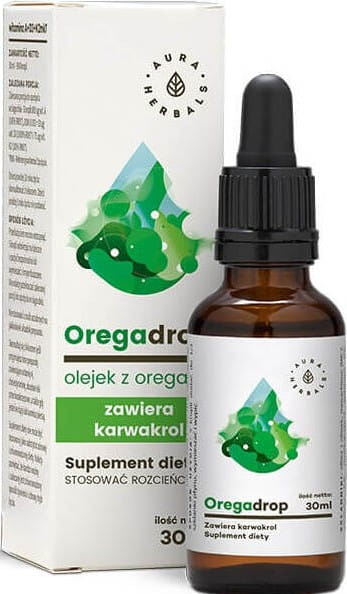 Huile à l'origan 30ml oregadrop AURA HERBALS