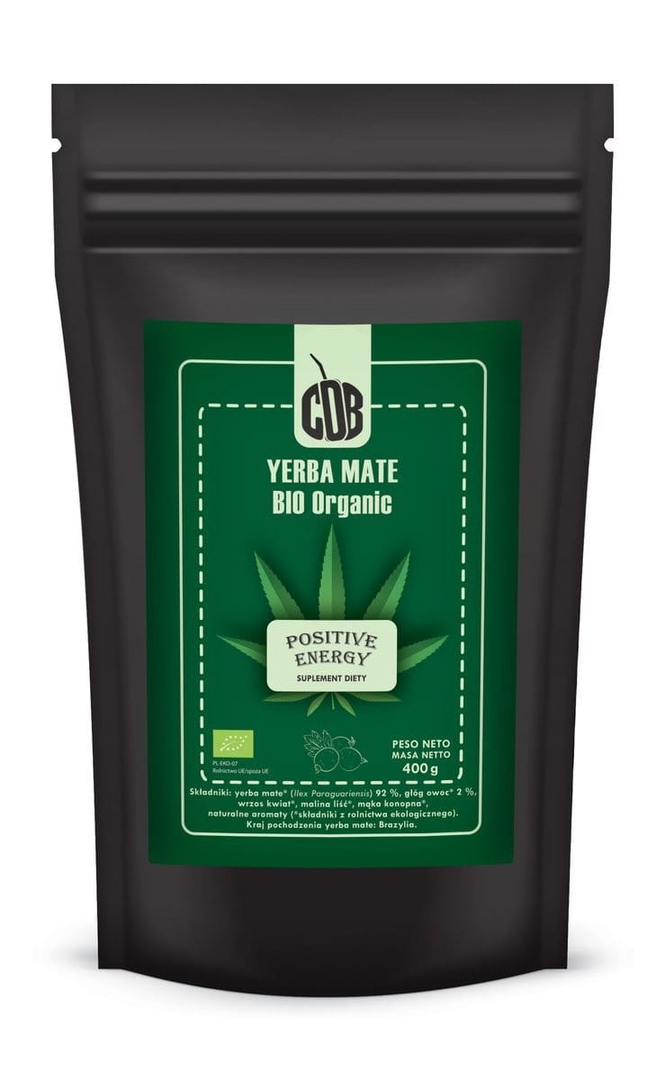 Yerba maté énergie positive BIO 400 g - MATÉ BIO VERT