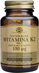 Vitamine mk - 7 K2 100 µg 50 gélules SOLGAR