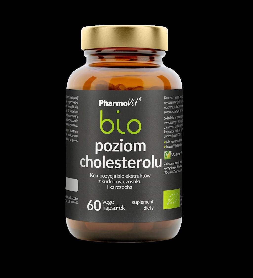 Gélules pour le bon niveau de cholestérol BIO 60 pièces (33 g) - PHARMOVIT