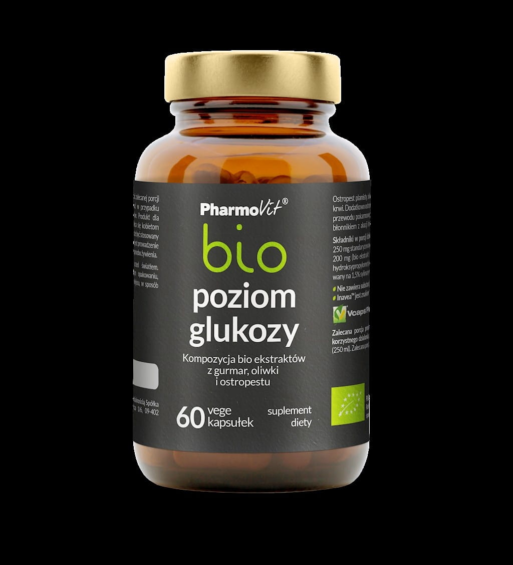 Capsules pour le bon niveau de glucose BIO 60 pièces (33 g) - PHARMOVIT