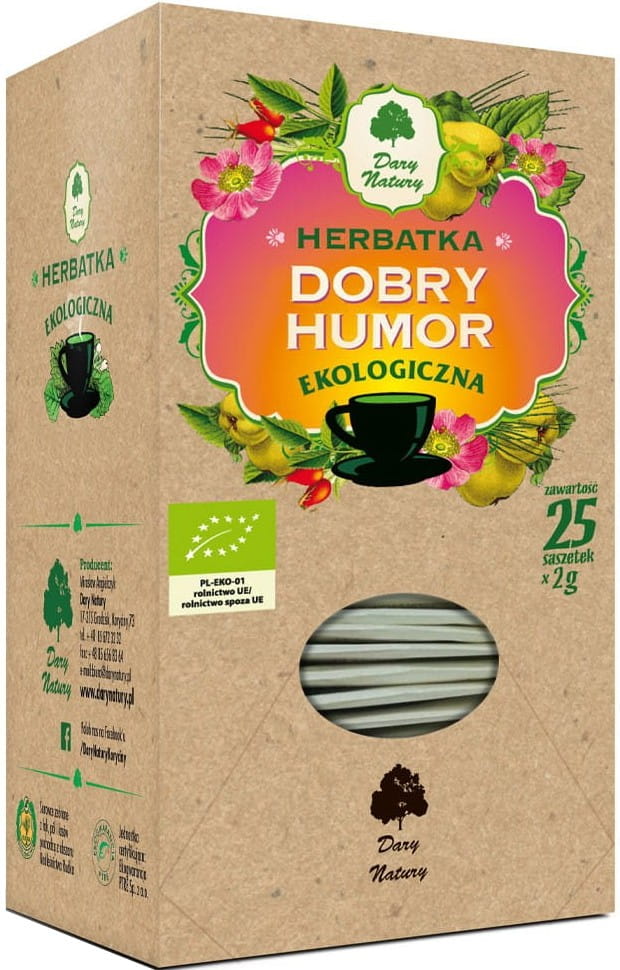 Thé BIO bonne humeur (25 x 2 g) - CADEAUX DE LA NATURE