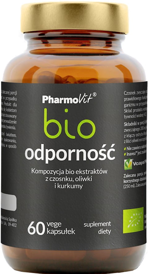 Capsules d'immunité BIO 60 pièces (33 g) - PHARMOVIT