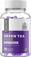 Thé vert, thé vert 200 MG polyphénols 90 gélules végé 53 g OSTROVIT