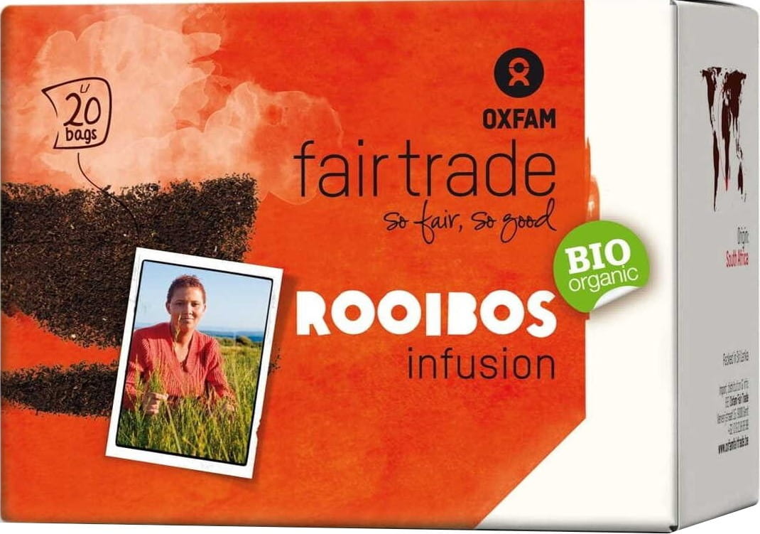 Infusion Rooibos thé équitable BIO (20 x 15 g) 30 g - OXFAM