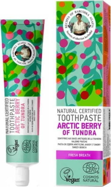 Dentifrice éco baie arctique 85 g - AGAFI