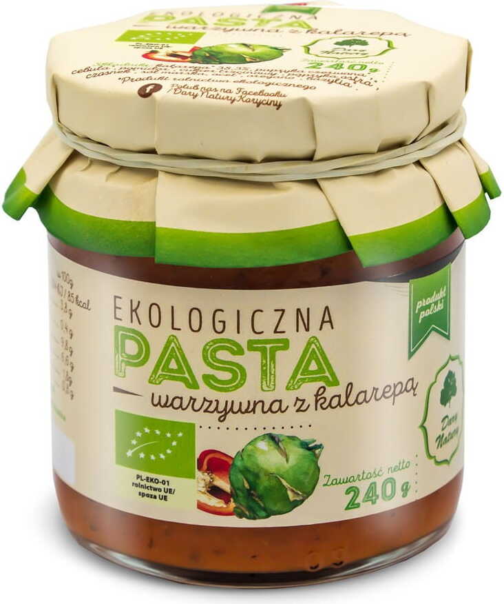 Pâte végétale au chou-rave BIO 180 g - DARY NATURY