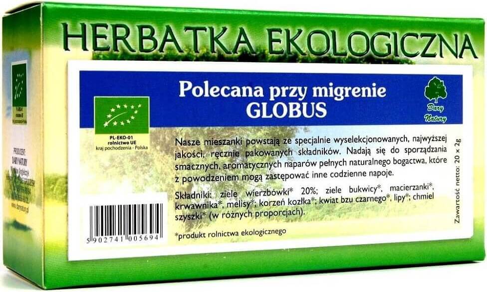 Tisane recommandée pour les migraines BIO (20 x 2 g) - CADEAUX DE LA NATURE