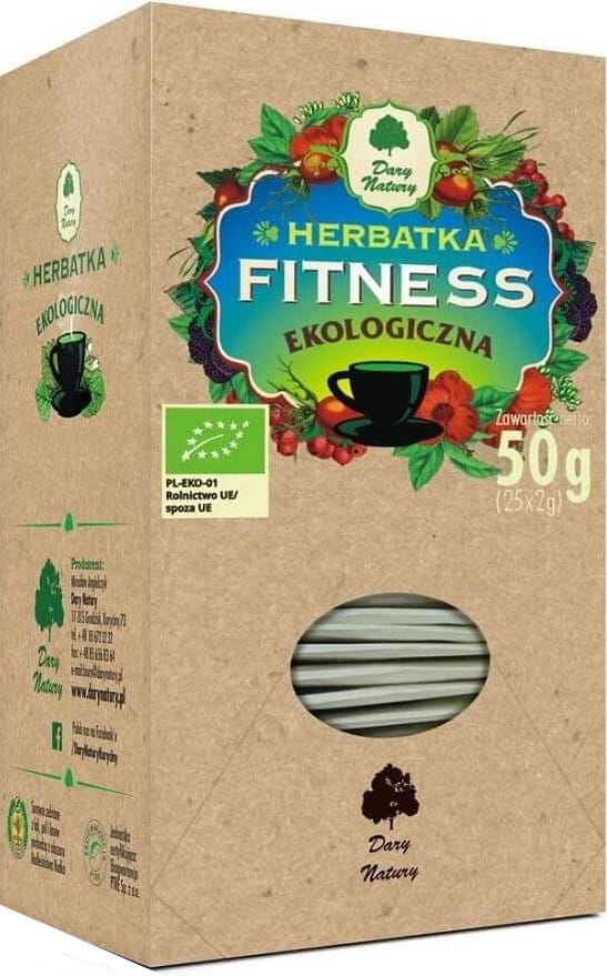 Tisane fitness BIO (25 x 2 g) - CADEAUX DE LA NATURE