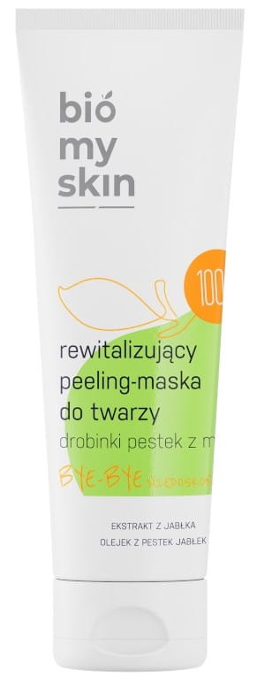 Peeling revitalisant - masque visage aux particules de noyau d'abricot BIO 100ml EKOWITAL