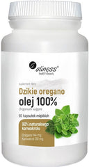 Huile d'origan sauvage 100% origan 144mg carvacrol 130mg 90% carvacrol naturel 90 capsules molles ALINESS