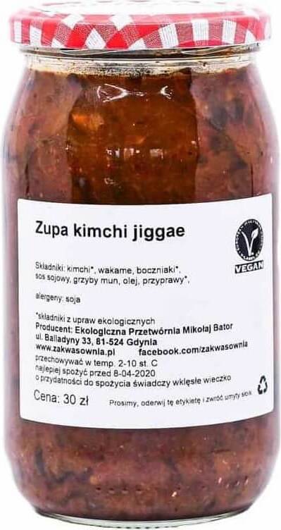 Soupe de kimchi classique BIO 900 ml - CHAMBRE PENSÉE